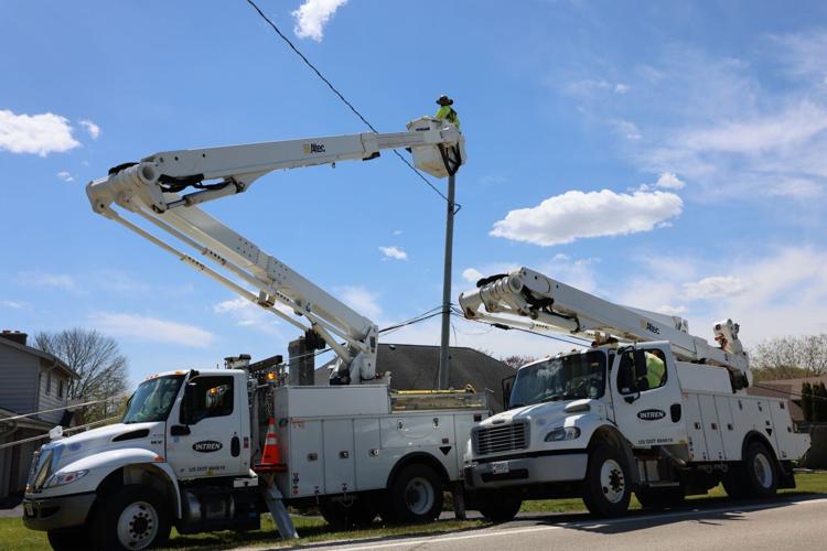 Crews at work