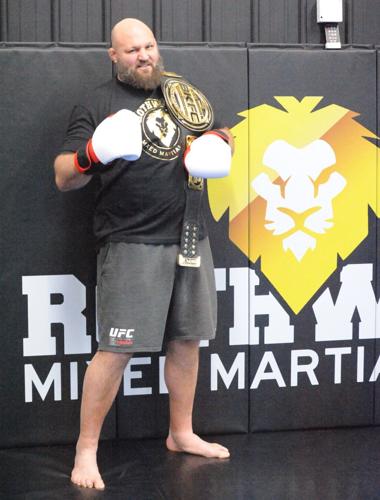Rothwell MMA at gym