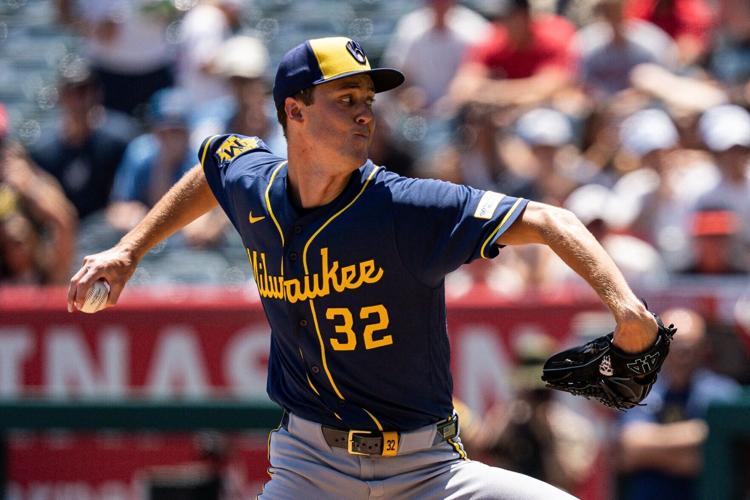 BASEBALL-MLB-LAA-MIL/