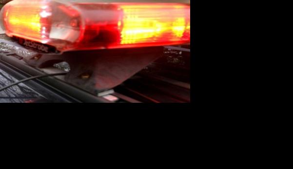 Police car lights