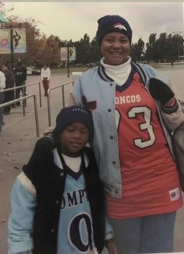 Keisean Nixon, mother Dwanique Spiller