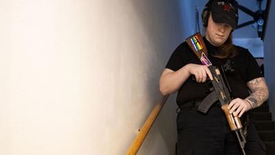 Far-left and well-armed: Meet the Madison woman who's a regular at political rallies