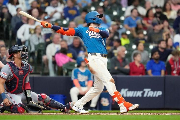 Nationals Brewers Baseball