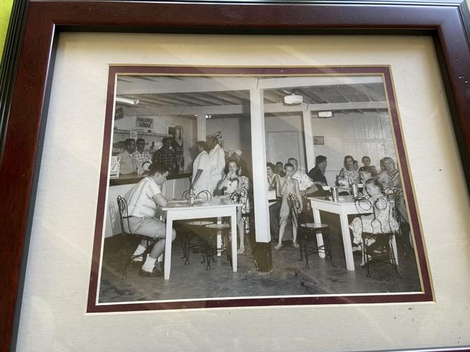 Norman B. Barr camp’s ice cream shop