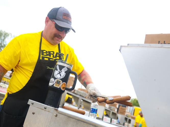 On the grill