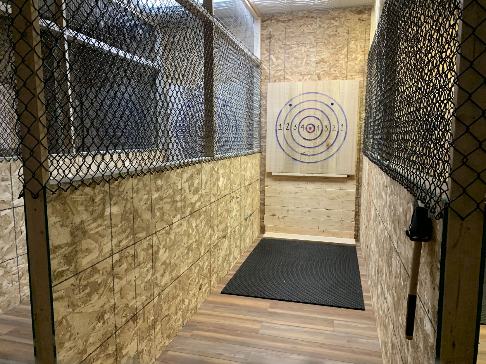 LG Axe Throwing features several axe-throwing lanes (copy)