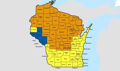 Wisconsin fire danger 5-5-26 10:15 a.m.