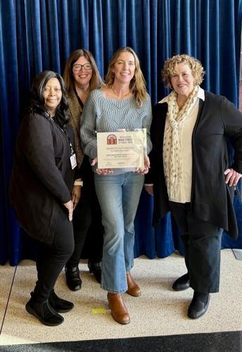 DRC accepts ‘Main Street of the Year’ award from the WEDC