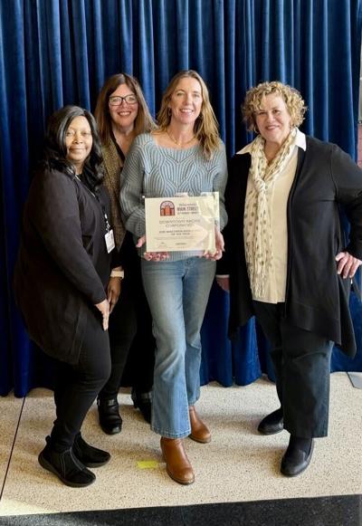 DRC accepts ‘Main Street of the Year’ award from the WEDC