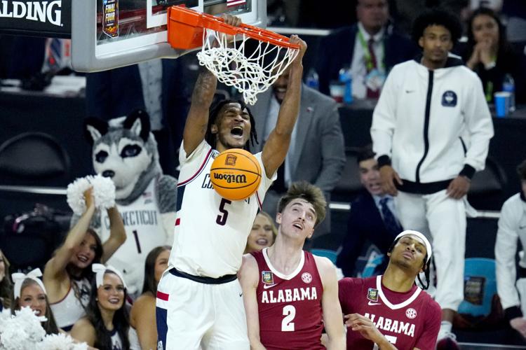 NCAA Alabama UConn Basketball