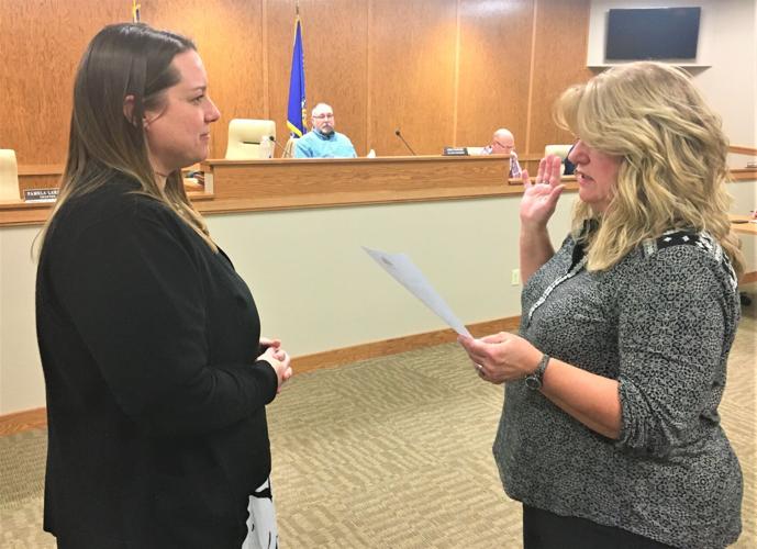 Julie Clancy sworn in as new Genoa City deputy clerk-treasurer