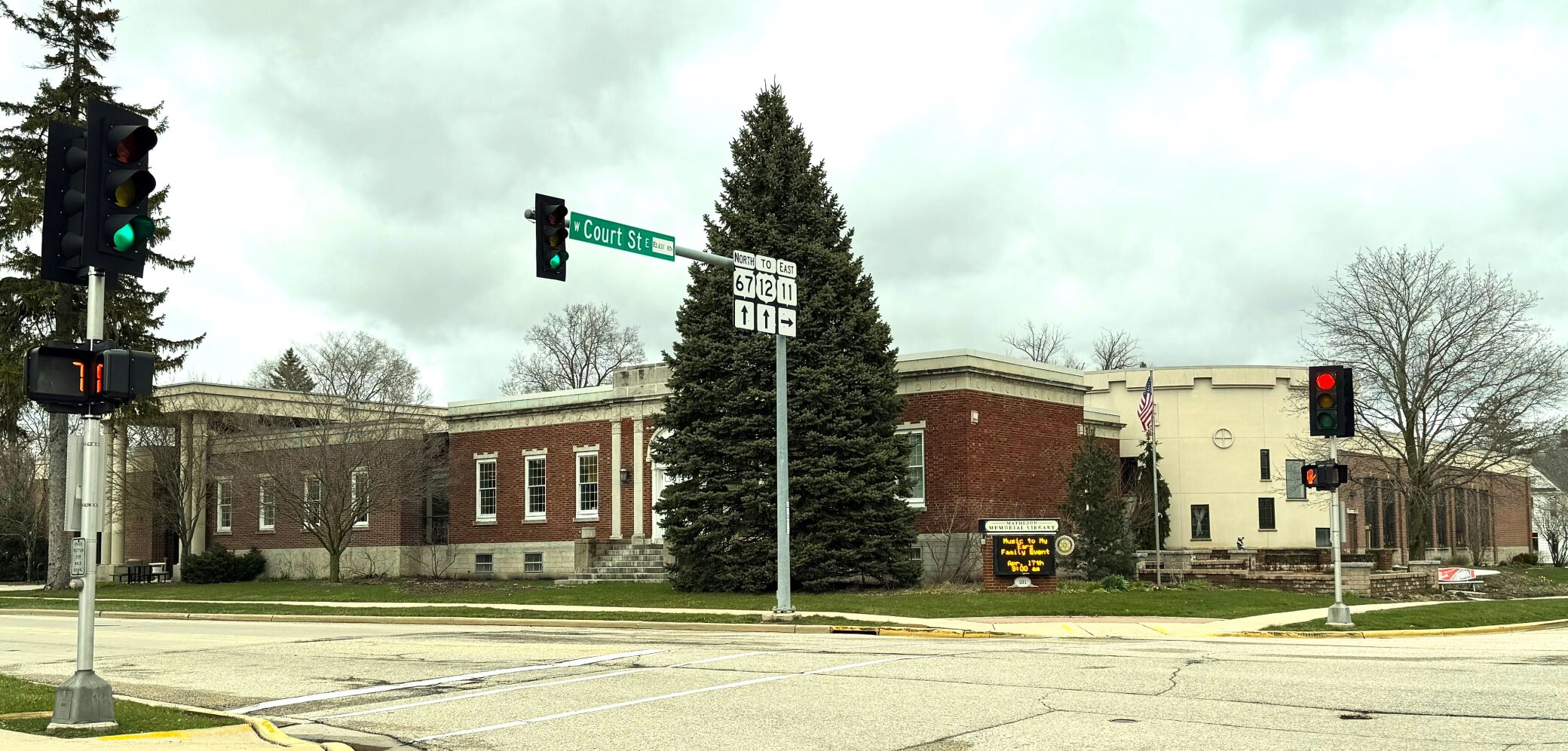 Matheson Memorial Library, 101 N. Wisconsin St., Elkhorn