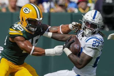 Colts Packers Football