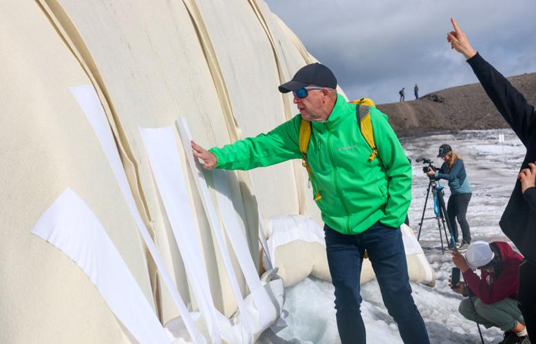 CLIMATE-CHANGE/SWISS-GLACIER