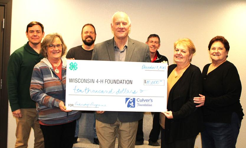 Culver's Foundation donates $10,000 to Wisconsin 4-H Foundation
