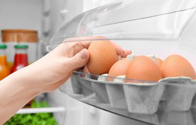 Eggs in fridge
