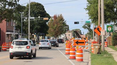 22nd Avenue construction zone