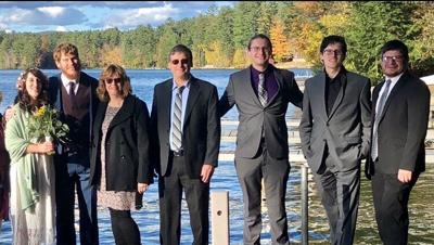 Tom Reubens and his family