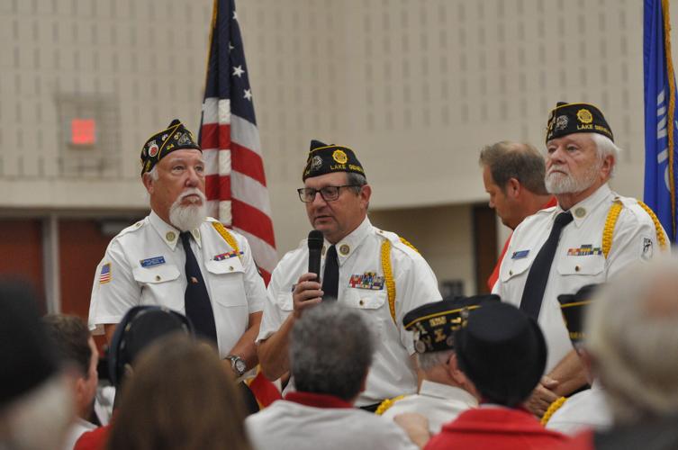 American Legion Post 24 at 2022 LGMS Veterans Day program