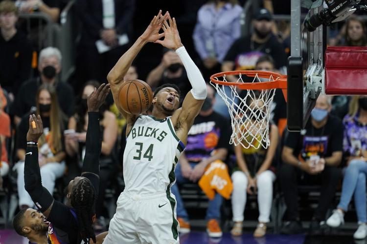 APTOPIX NBA Finals Bucks Suns Basketball