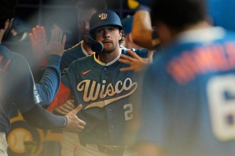 Nationals Brewers Baseball