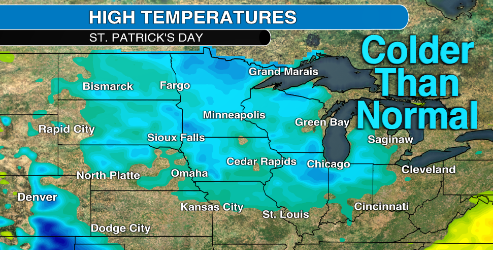 Cold front, big cool down for the Midwest this weekend
