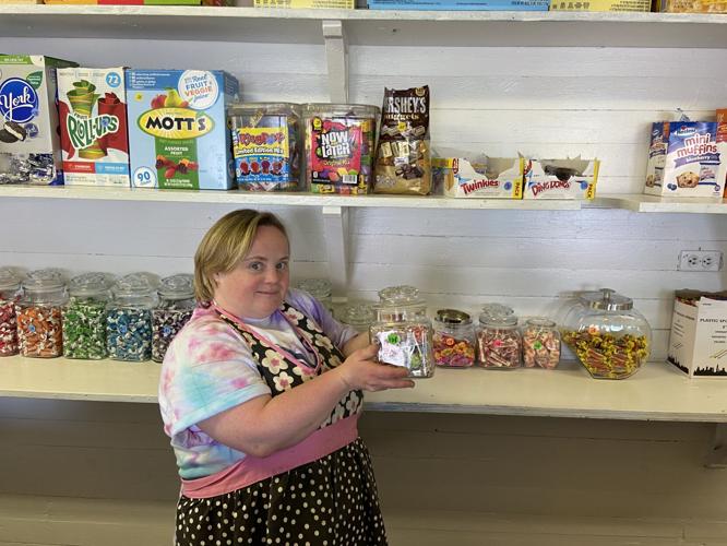 Norman B. Barr camp’s ice cream shop