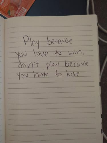 Piper Willenbucher handwritten advice