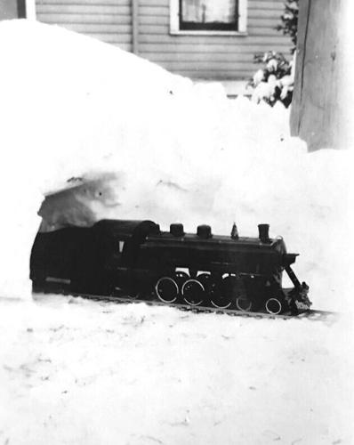 George Fenn and his Buddy L train