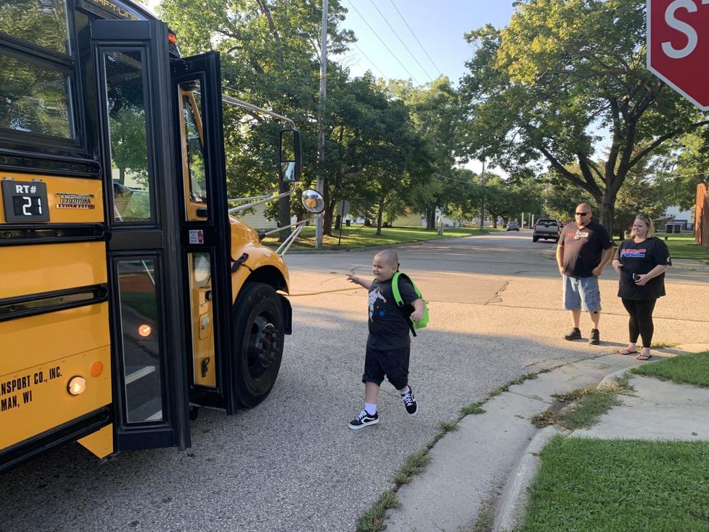 Photos from the first day of school around Lake Geneva, Williams Bay