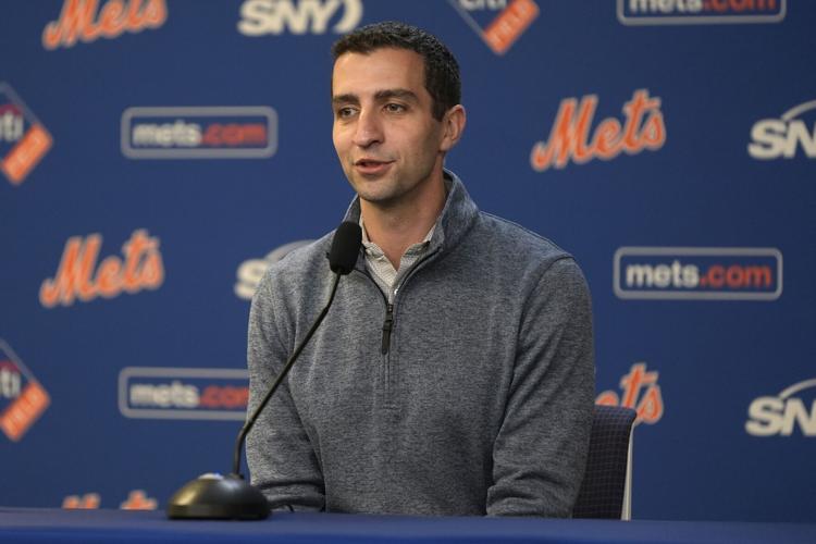 David Stearns with Mets, AP generic file photo
