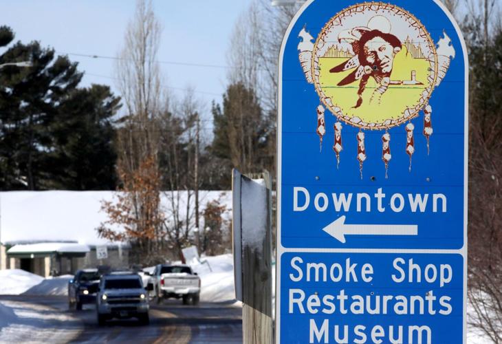 The barricades of Lac du Flambeau