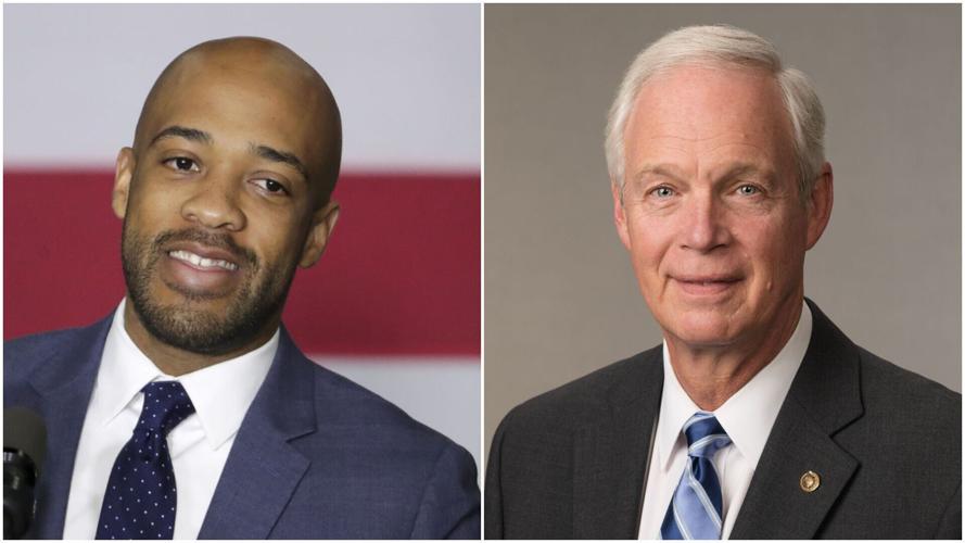 Lt. Gov. Mandela Barnes, U.S. Sen. Ron Johnson.