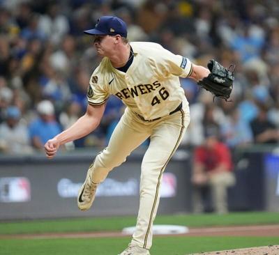 Quinn Priester pitching, USA Today photo