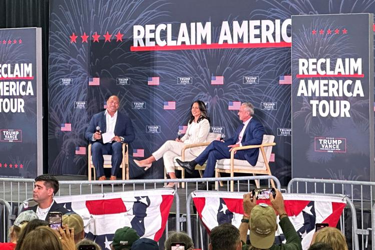 Trump unity rally with RFK, Tulsi Gabbard