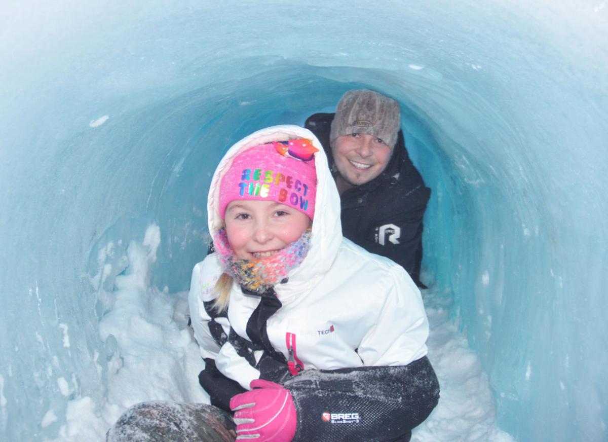 Ice castle photo