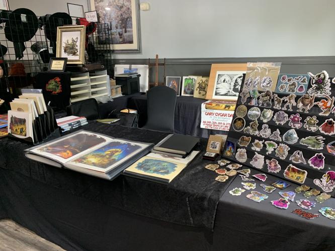 EGG Con II featured a variety of merchandise and artwork for attendees to purchase