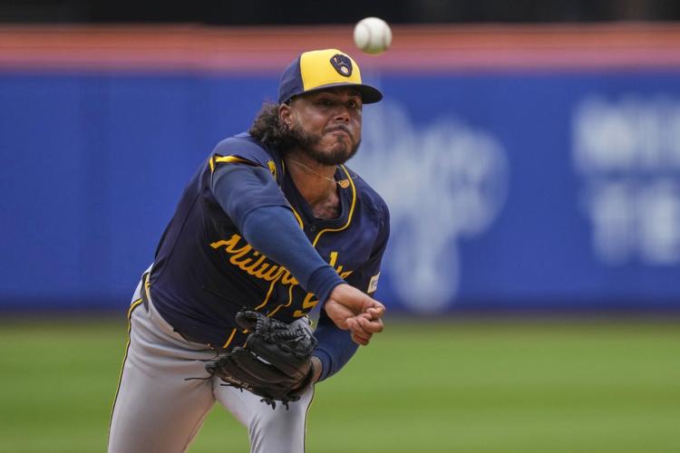 Brewers Mets Baseball