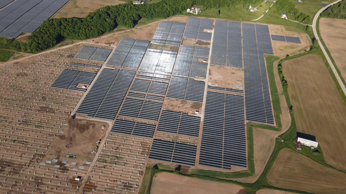 Utilities seek to buy 446 million solar and battery project in