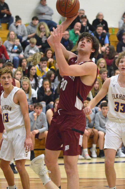Badger Boys Basketball Trounced By Elks Basketball
