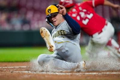 Brewers Reds Baseball