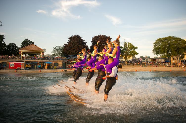 Venetian Fest water ski show