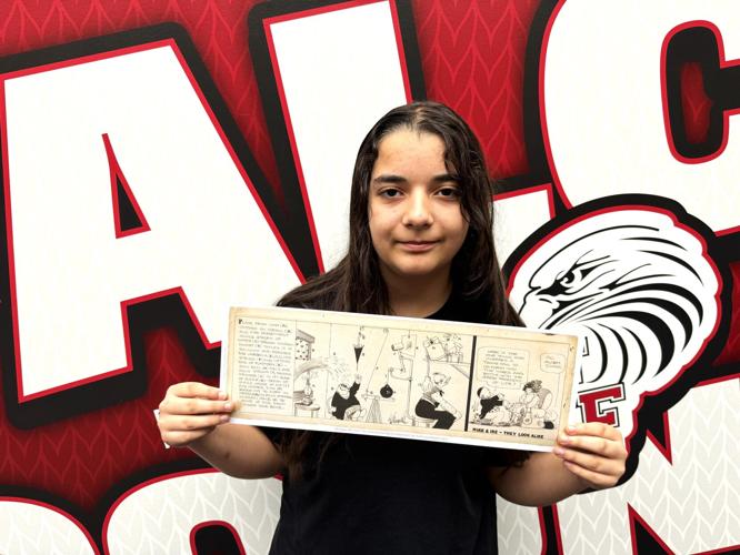 2023 Rube Goldberg Crazy Contraption Contest winner Harmony Hernandez, of Darien