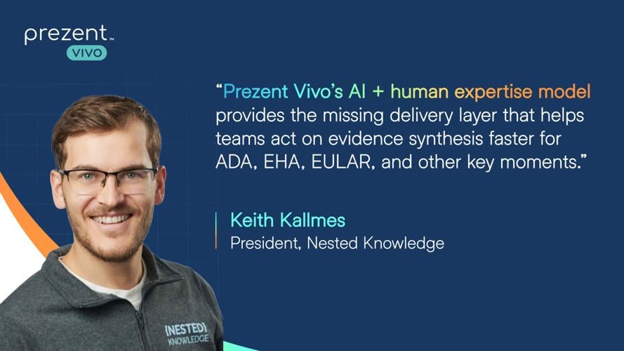 Prezent Vivo and Nested Knowledge Partner to Bring AI-Powered Competitive Intelligence to Life Sciences Teams