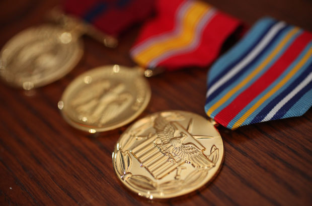 Eric Pizer's medals