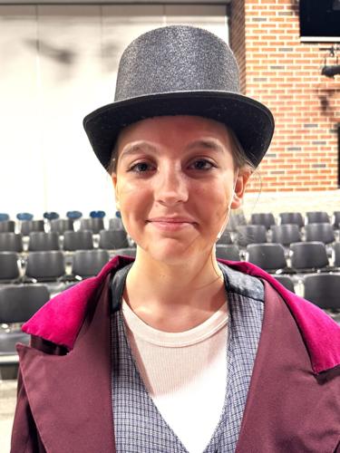 Williams Bay High School freshman Elena Walker of Darien, "Artful Dodger" in "Oliver Jr."