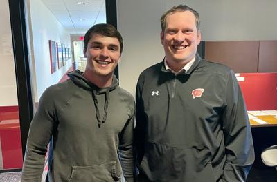 Wisconsin 'recruiting aces' Max Stienecker and Pat Lambert
