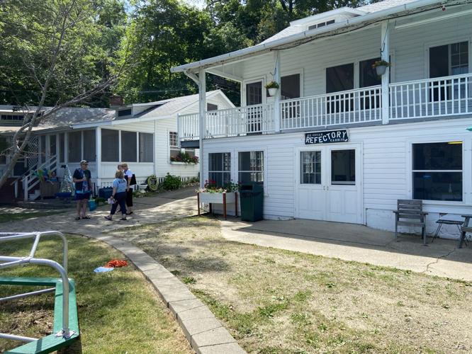 Norman B. Barr camp’s ice cream shop