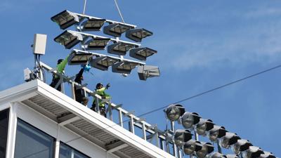 Camp Randall Lights