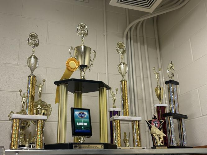 Cheerleading trophies